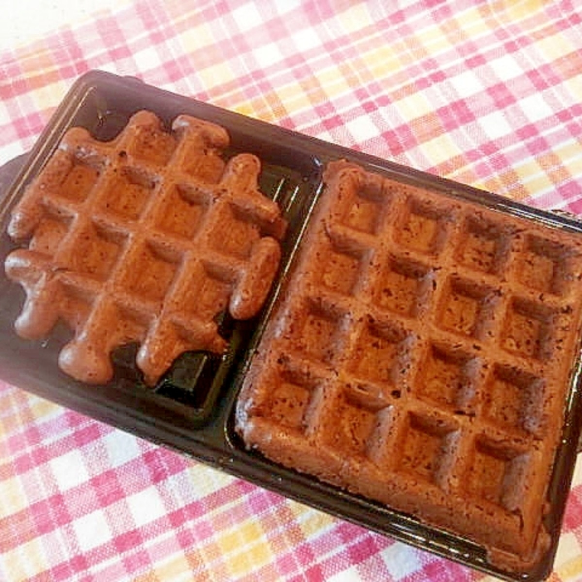 ホットケーキミックスで ココアワッフル レシピ 作り方 By なな1151 楽天レシピ ホットケーキミックスで ココアワッフル レシピ 作り方 By なな1151 楽天レシピ